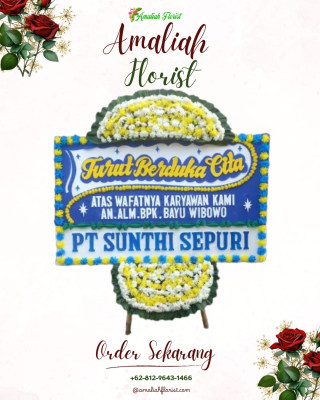 Papan Bunga Duka di Margolelo