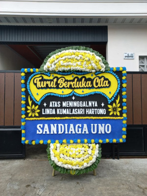 Papan Bunga Duka di Margolelo